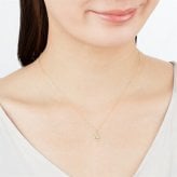 【無料ラッピング】  ヨンドシー 4℃ EAU DOUCE4℃【4月誕生石】K18 イエローゴールド ネックレス ダイヤモンド レディース ブランド 正規品 新品 ギフト プレゼント 人気 おすすめ 誕生日 記念日 クリスマス 送料無料