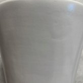 植木鉢 おしゃれ 大型 陶器 13号 受け皿付き セット KONTON コントン WYモダン マット釉 白 ホワイト L 直径40cm 底穴あり 室内 観葉植物 丸型 ラウンド 広口 モダン ナチュラル インテリア リビング オフィス 店舗 ホテル 半磁器 セラミック 焼き物 フロアポット WY-15MW13P
