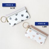 キーケース スマートキーケース 車 スマートキー ポーチ キーポーチ 便利 窓付き クリア窓付き ボタン操作 レディース かわいい おしゃれ キーカバー カードケース 鍵 キーチェーン付き スリム かさばらない 軽量 ボタン操作OK プレゼント
