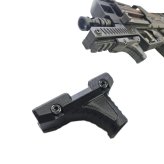 【2026年 改良モデル】 フォアグリップ カーボンPLA製 20mmレール 対応 ショート タクティカル 強化タイプ ３Dパーツ ガンパーツ カスタム アクセサリー GUN-FG1