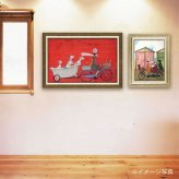 アートフレーム サムトフト 至福な午後のひととき ST-08025 絵画 ギフト アート インテリア