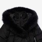 マッカージュ MACKAGE ADALI-BX HOODED DOWN COAT フーデッド ダウン コート ミドル丈 ダウンジャケット ファー レディース アウター