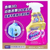 Vanish（ヴァニッシュ）オキシアクション　布用シミ抜きスプレー　2本セット（450mL×2）塩素不使用　色柄対応　酸素系シミ抜きスプレー　ポーランド製　#72440