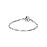 パンドラ PANDORA Moments Sparkling Crown O Snake Chain Braceletアクセサリーブレスレット 599046c01-16 レディースシルバー