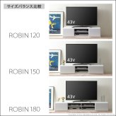テレビ台 テレビボード ローボード 背面収納TVボード〔ロビン〕 幅180cm リビングボード 北欧 モダン 鏡面 キャスター付き テレビラック リビング収納 TV台 AVボード 収納 パソコン台 木目調 おしゃれ 新生活