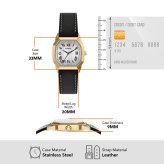 フォッシル FOSSIL 腕時計 メンズ HARLOW アナログ ブラックレザーウォッチ FS6215【2026 新作】