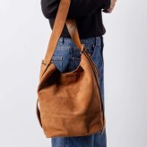 【正規品】 オウレンティ AULENTTI SHOULDER BAG ショルダーバッグ EL-L823-SCDO スエード レディース バッグ