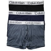 カルバンクライン：MICROFIBER STRETCH CHROMATIC ボクサーパンツ  3PK (ブラック／タービュランス／グレー)[ボクサーパンツ/ 男性下着/ メンズインナー/人気ブランド/おすすめギフト/誕生日プレゼント/メンズファッション]