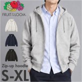 fruit of the loom パーカー 通販 フルーツオブザルーム 81350000 ジップアップ スウェット プルオーバー スエット 無地 トップス ルームウェア 部屋着 長袖 裏毛 ライトアウター フード付き メンズ 男子 レディース 秋服 冬服