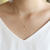 【無料ラッピング】  ヨンドシー 4℃ EAU DOUCE4℃【11月誕生石】K10 イエローゴールド ネックレス シトリン ダイヤモンド レディース ブランド 正規品 新品 ギフト プレゼント 人気 おすすめ 誕生日 記念日 クリスマス 送料無料