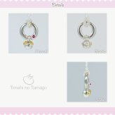 Tenshi no Tamago 天使の卵 Angel Baby ベビーリングペンダント ネックレス レディース シルバー 18金 誕生石12色 おすすめ プレゼント 人気 ブランド 秋アクセ　秋ジュエリー ご褒美ジュエリー 彼女 ネックレス ギフト バースデー ギフト 記念日