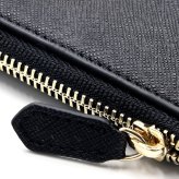 ヴィヴィアンウエストウッド フラグメントケース レディース Vivienne Westwood 5112001GU S000B N401 ブラック ハーフムーン カードケース コインケース 小銭入れ サフィアーノ調 オーブ ミニ財布