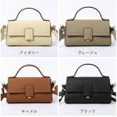 ハンドバッグ レディース かぶせ 牛革 本革 シボ ショルダーベルト 2way B6 横向き 上品 通勤 フォーマル オケージョン 小さめ きれいめ 斜めがけ 肩掛け バッグ HALEINE アレンヌ セレモニー 入学式 卒業式 結婚式 お呼ばれ 4F 4FB (07000404r)