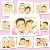 似顔絵 ギフト 結婚式 名入れ 贈り物 プレゼント 手描き 結婚式 婚礼 ウェディング 結婚祝い ウェルカムボード カップル 新婦 両親 新郎 名入れ 修正無料 下書き確認 かわいい 宝物 親孝行 実績多数 ブライダル 思い出 ウェディング 一生もの キレイ 白寿祝い 感動 快気祝い メモリアル 節目 初任給 百寿祝い 古希祝い サプライズ 闘病中の方への励まし