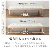 シングル WB-7721S 木製 檜 ヒノキ ひのき 床下収納 天然木 ロング 調湿 抗菌 防虫 新生活 フレーム ロー 和室 フロア スリム コンパクト 頑丈 丈夫 寝室 一人暮らし