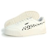 プーマ PUMA スニーカー レディース 厚底ウィメンズ キャリーナ ミア アニマル 408860-01 ウォームホワイト/プーマブラック