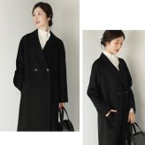 ロング チェスターコート レディース カシミヤ ブレンド ウール アウター ロング丈 入学式 入園式 卒入学 ゆったり サイズ ラグラン コート 秋冬 大きめ ロングコート 卒業式 卒園式 ギフト プレゼント 6F (02000281r)