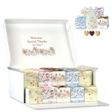 シャンティ ハートクッキー ギフト BOX 3個入 計40セット クッキー 個包装 スイーツ 焼き菓子 かわいい お茶菓子【北海道・沖縄県・離島 配送不可】