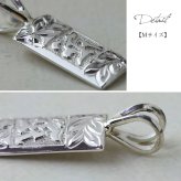 ハワイアンジュエリー オーダーメイド ゴールド ネックレス 刻印 無料 誕生石 ハワイアン k14 14k イエローゴールド ピンクゴールド ホワイトゴールド プレート プレートネックレスワジュ メンズ レディース 誕生日 プレゼント【品番：KJGP-002】