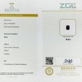 非加熱 ルビー 2.50ct ルース 宝石 裸石 大粒 高品質 レッド 赤 ジュエリー オリジナル 制作 コレクション 誕生石 7月 記念 お守り 誕生日 プレゼント