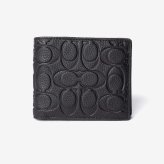 コーチ COACH 3-IN-1 WALLET C1231 シグネチャー 二つ折り財布 メンズ 財布
