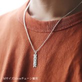 ハワイアンジュエリー ネックレス シルバー ネックレス 刻印 無料 誕生石入れ可 Mサイズ 定番 プレート シルバー925 ギフトラッピング可能 チェーン 長さ選べる プレゼント ハロウィン 【品番：CG-SP10809】