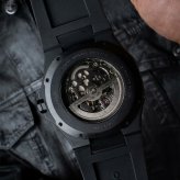 ディーワンミラノ D1 MILANO スケルトン ジェットブラック 腕時計 メンズ 自動巻き SKRJ17