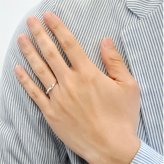 セミオーダー Lovers&Ring ペアリング 2つ合わせて ハート 最高級 ダイヤモンド 刻印対応 10金 18金  プラチナ K10 K18 指輪 ペア リング お揃い レディース メンズ LSR0650DPK-WG ギフト カップル 2個セット 彼女 女性 彼氏 男性 妻 夫 プレゼント 指輪 誕生日 プレゼント 記念日  結婚指輪 マリッジリング ホワイトデー お返し 彼女 ギフト