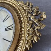 輸入雑貨 時計 ウォールクロック ホワイト リビングスタジオ 直輸入 エレガント クラシック アンティーク シャビー