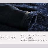 OLIVIERI/オリヴィエリ シェアード ムートン ロング コート ダブルフェイス フード付き イタリア製/レディース 毛皮 ファー ロングコート アウター 秋 冬 ギフト プレゼント 7F (01000692r)