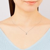 【無料ラッピング】  カナルヨンドシー Canal 4℃ ネックレス K10 ホワイトゴールド ネックレス ダイヤモンド ブランド 正規品 新品 ギフト プレゼント 人気 おすすめ 誕生日 記念日 クリスマス 送料無料