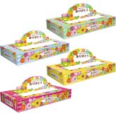 【直送】ありがとうポップアップBOXティッシュ 80枚 [26-0576-086] 40組 色指定不可 パルプ100％ 携帯ティッシュ 衛生用品 景品 粗品 プチギフト ギフト