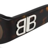 バレンシアガ サングラス BALENCIAGA BB0324SK-003 サングラス アジアンフィット ハバナ ブラウン メンズ レディース ユニセックス