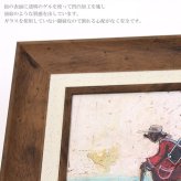 ユーパワー アートフレーム サムトフト エレクトリック バイク ライド Mサイズ ST-10029 絵 絵画 自転車 犬 アヒル 海 丘