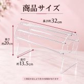 カチューシャスタンド アクリル製 ヘアバンド収納ラック 透明 ディスプレイラック ヘアアクセサリー整理 省スペース 卓上収納 店舗展示 コレクション整理 保管用 NB0HN6Q6FKX
