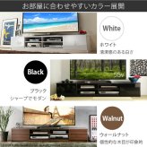 テレビ台 テレビボード ローボード 背面収納TVボード〔ロビン〕 幅180cm リビングボード 北欧 モダン 鏡面 キャスター付き テレビラック リビング収納 TV台 AVボード 収納 パソコン台 木目調 おしゃれ 新生活