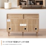 引き出し付きキャビネット サイドボード テレビ台 チェスト 収納 引き出し 扉付き 可動棚 本棚 食器棚 リビングボード スリム 薄型 ファミリー 一人暮らし ワンルーム リビング 寝室 ダイニング キッチン 幅100 高さ70 奥行31 カウンター下収納 脚付