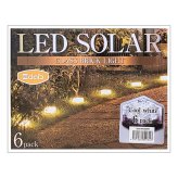 DAIS （ダイス） LEDソーラーキューブライト   6個セット  クールホワイト   防水   ガラスレンガ   ガラスとプラスチック構造   ON/OFFスイッチ   AAA 1.2V 300mAh Ni-MH   充電池付属   #68699   省エネ   屋内屋外OK   多目的照明   足元照明   照明演出など