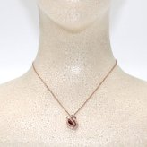 SWAROVSKI スワロフスキー ネックレス 5732413 Swan アクセサリー ローズゴールド