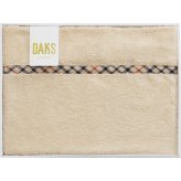ダックス DAKS タオルケット 綿100% 日本製 [26-7546-034] DK640100-3 洗える 夏用 ブランケット 英国ブランド