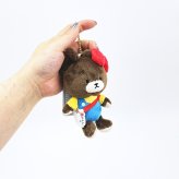 サンリオ ×くまのがっこう ジャッキー マスコット ぬいぐるみ Sanrio