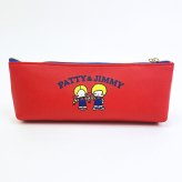 サンリオ パティ＆ジミー スリムペンケース レトロ サンリオキャラクターズ5 文具 Sanrio