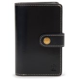 ベリーズヨーク　BELLIES YORK　二つ折り財布　BYTM1945BK　ブラック　黒色　ベジタブルタンニン　イタリアンレザー　牛革　”エイジングを楽しむ革小物”