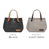 ミニトート BERMAS バーマス 豊岡鞄 トートバッグ 小さめ 日本製 レディース メンズ 帆布 PVC加工 キャンバス A5 軽量 コンパクト おしゃれ シンプル 丈夫 ランチバッグ サブバッグ ペットボトル収納 マチあり 牛革 COMMUTE2 60607 保証書付き ブラック ライトグレー 手提げ