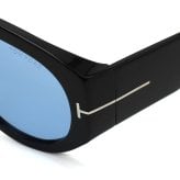 トムフォード サングラス TOM FORD FT1044/S 01V 60 TF1044 サングラス EYEWEAR ブラック ブルー グローバルフィット ユニセックス