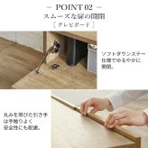 ローボード テレビ台FV 幅120cm 板戸扉＋キャビネットFV 幅120cm セット テレビボード TVボード サイドボード 国産 日本製 セミ完成品 収納 大容量 ナチュラル ウォールナット ブラウン ホワイト 木製