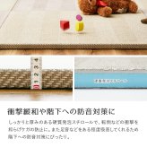 【同色6枚セット】 ファブリック置き畳 ボーナ 約82×82×2.5cm 6枚入 へリンボーン柄 カットできる 縁なし へりなし畳 フロア畳 ユニット畳 カラフル 可愛い 滑り止め付き