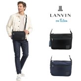 LANBINenBlue ランバンオンブルー ショルダーバッグ リール ショルダー 斜め掛け 普段使い 使いやすい シンプル メンズ ギフト プレゼント ブラック 530112