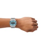 ディーゼル DIESEL 腕時計 メンズ クロノグラフ SPIKED CUSHION ステンレススチールウォッチ DZ4725【2026 新作】