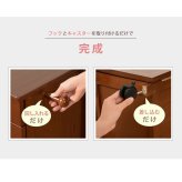 デスク チェア 折りたたみ ワゴン キャスター付 薄型 シンプル コンパクト パソコン 作業台 ミシン台 折り畳み式 天板折りたたみ 引出し 作業テーブル